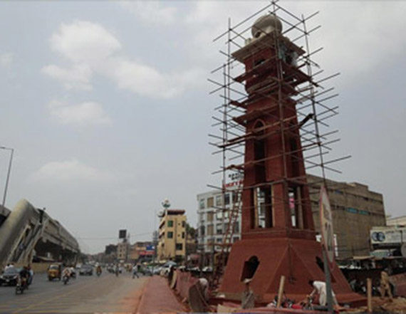 qurtaba-chowk-lahoreunder-construction